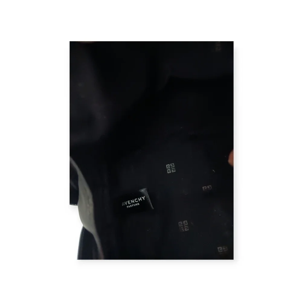 Givenchy Black Makeup Pouch Beauty Bag Cosmetic Case GWP